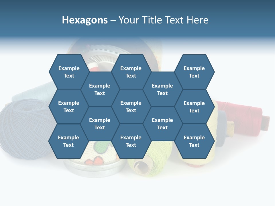 Fashion Sew Needlework PowerPoint Template