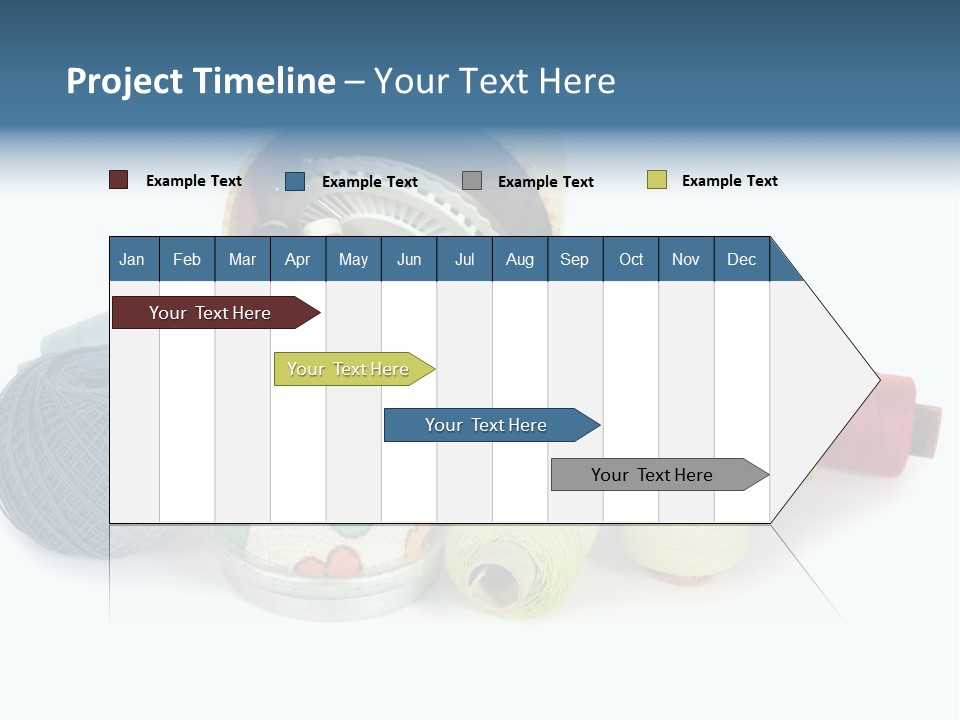 Fashion Sew Needlework PowerPoint Template