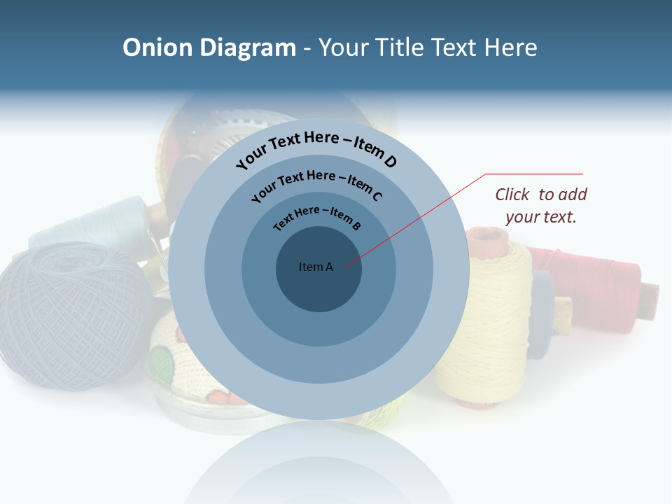 Fashion Sew Needlework PowerPoint Template