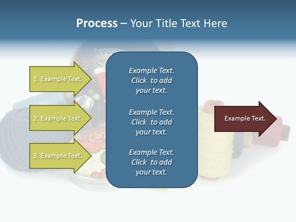 Fashion Sew Needlework PowerPoint Template