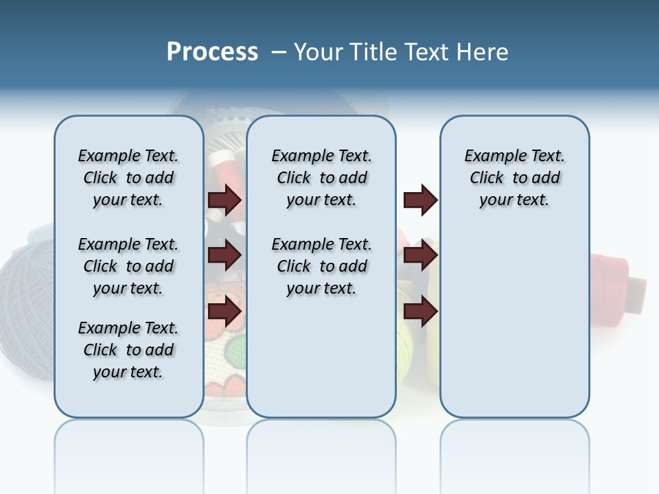 Fashion Sew Needlework PowerPoint Template