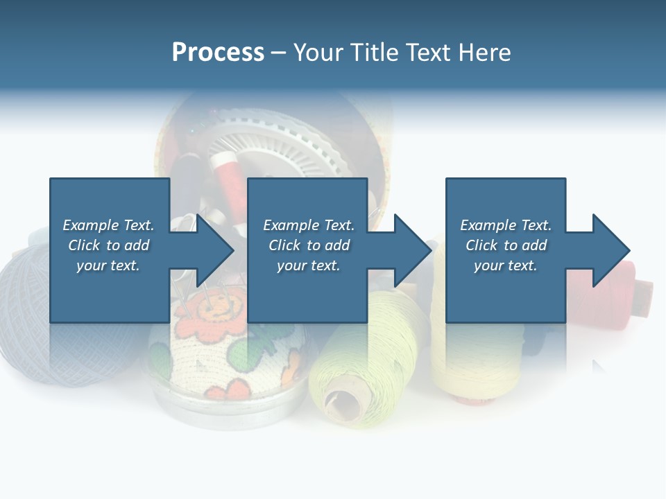 Fashion Sew Needlework PowerPoint Template