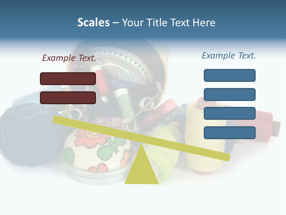 Fashion Sew Needlework PowerPoint Template