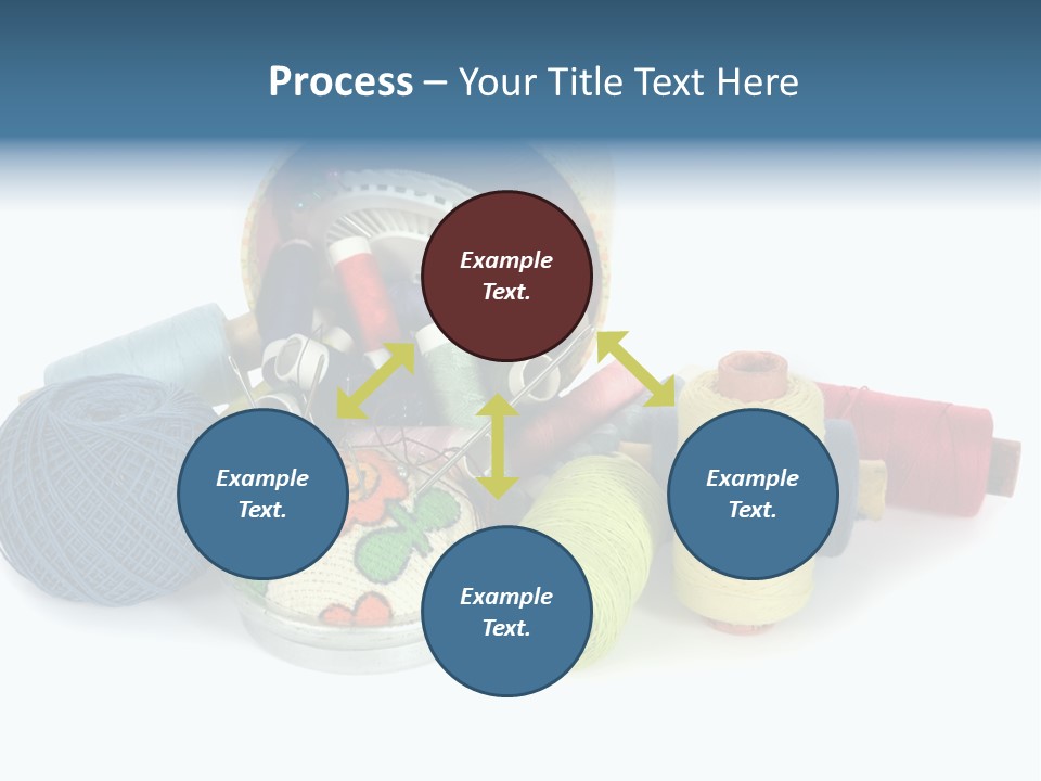 Fashion Sew Needlework PowerPoint Template