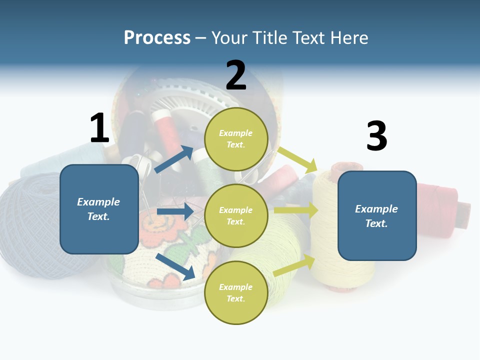 Fashion Sew Needlework PowerPoint Template