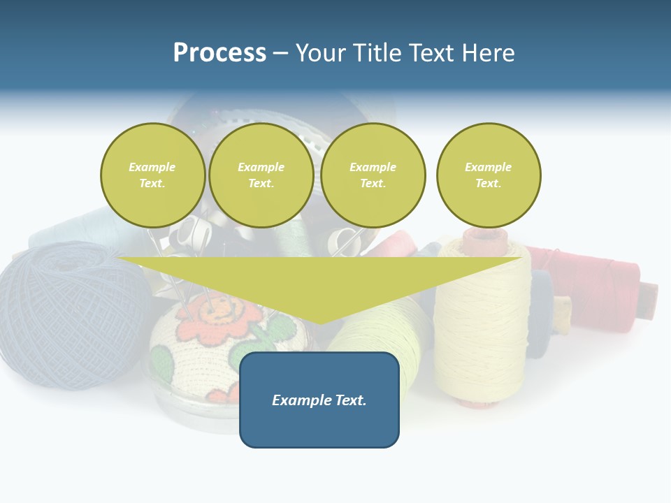 Fashion Sew Needlework PowerPoint Template