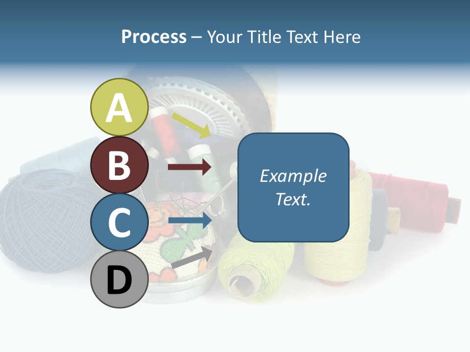 Fashion Sew Needlework PowerPoint Template