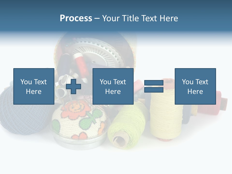 Fashion Sew Needlework PowerPoint Template