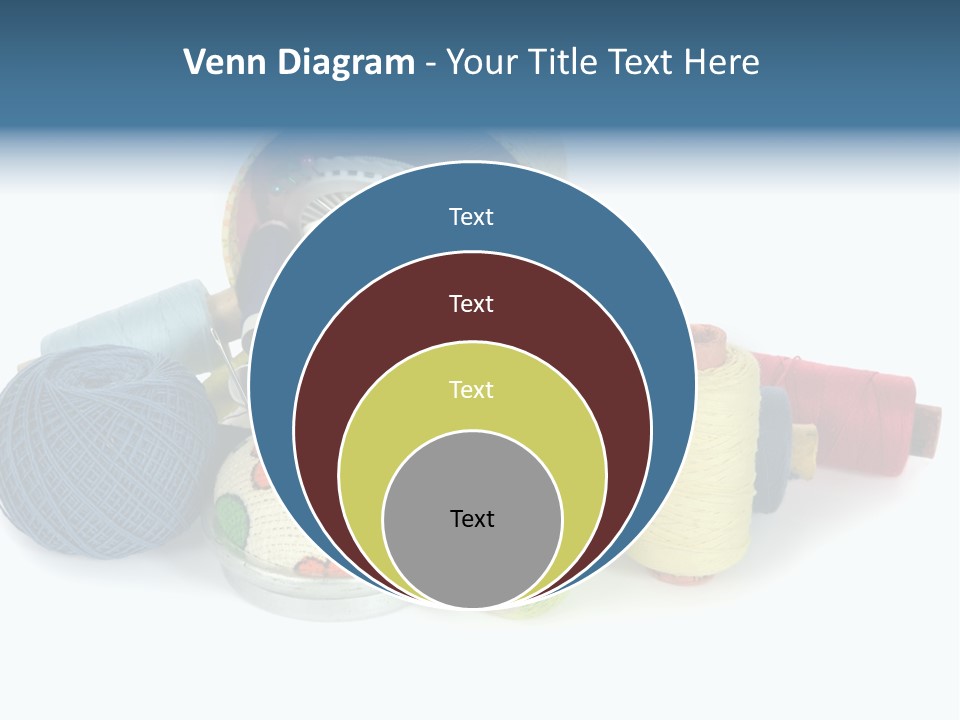 Fashion Sew Needlework PowerPoint Template