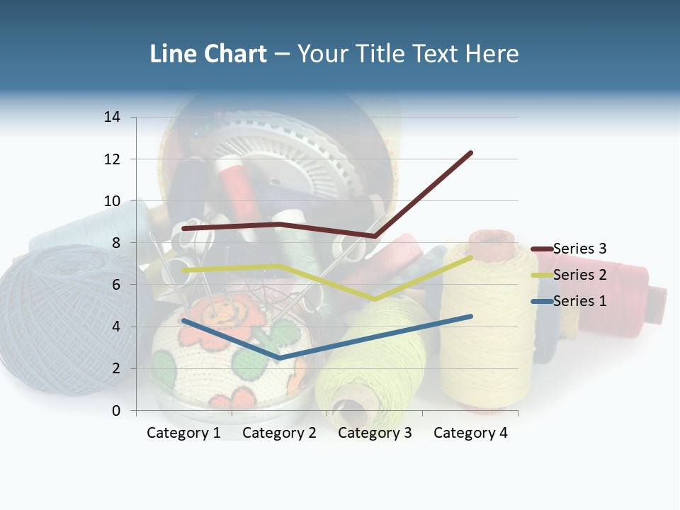 Fashion Sew Needlework PowerPoint Template