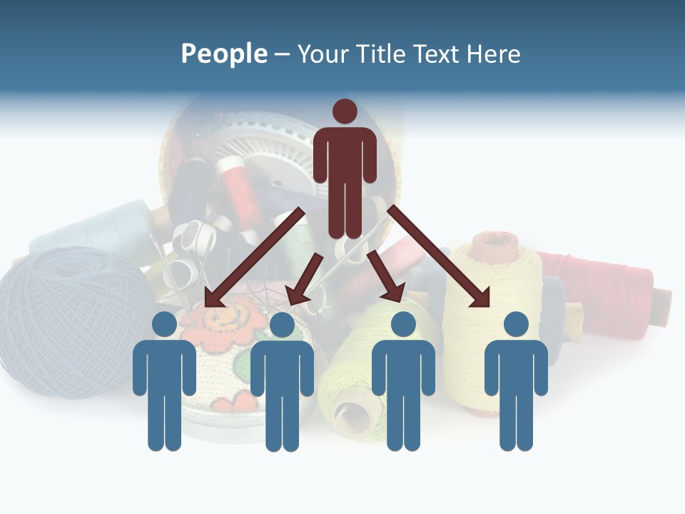 Fashion Sew Needlework PowerPoint Template