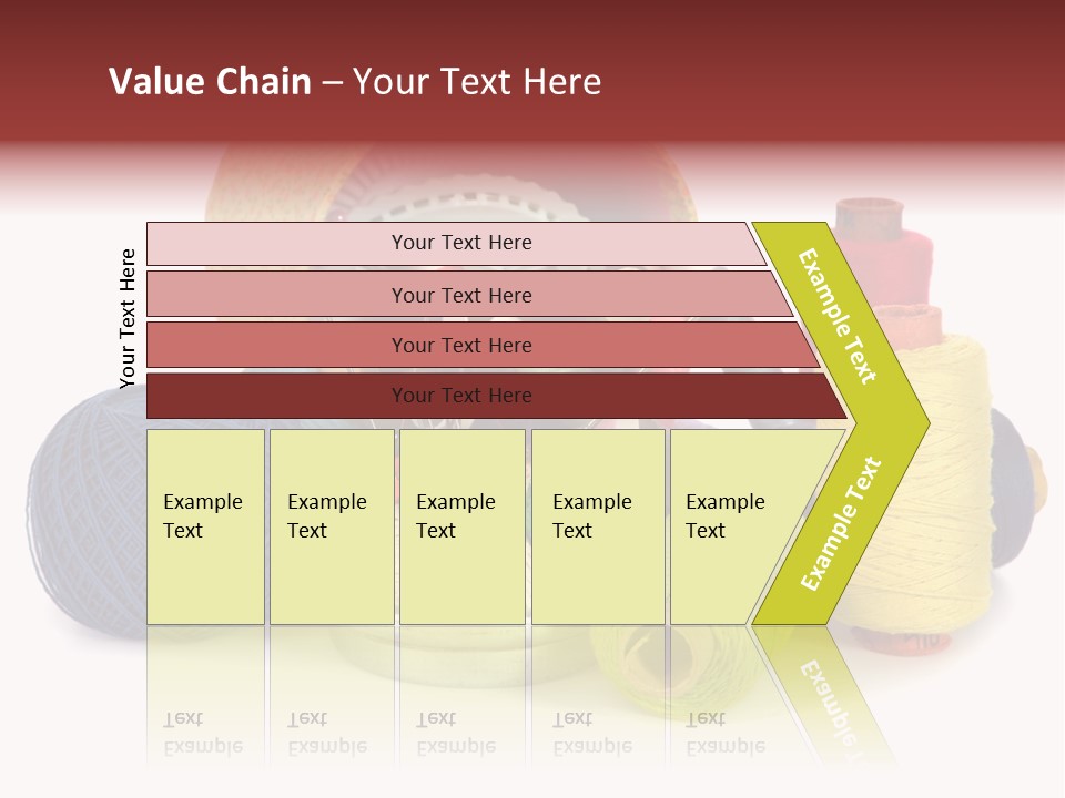 Housewife Tool White PowerPoint Template