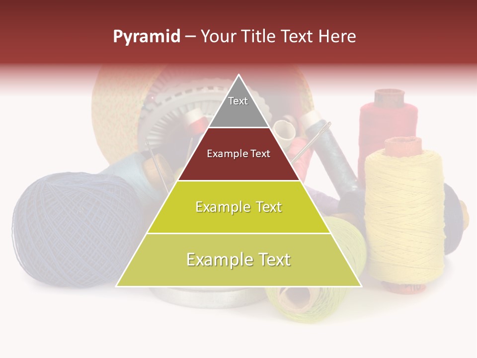 Housewife Tool White PowerPoint Template