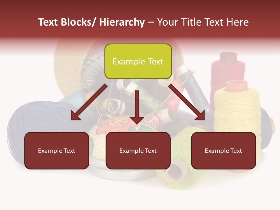 Housewife Tool White PowerPoint Template