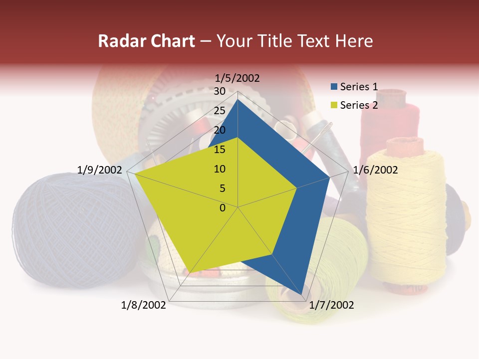 Housewife Tool White PowerPoint Template