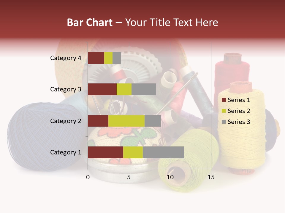 Housewife Tool White PowerPoint Template