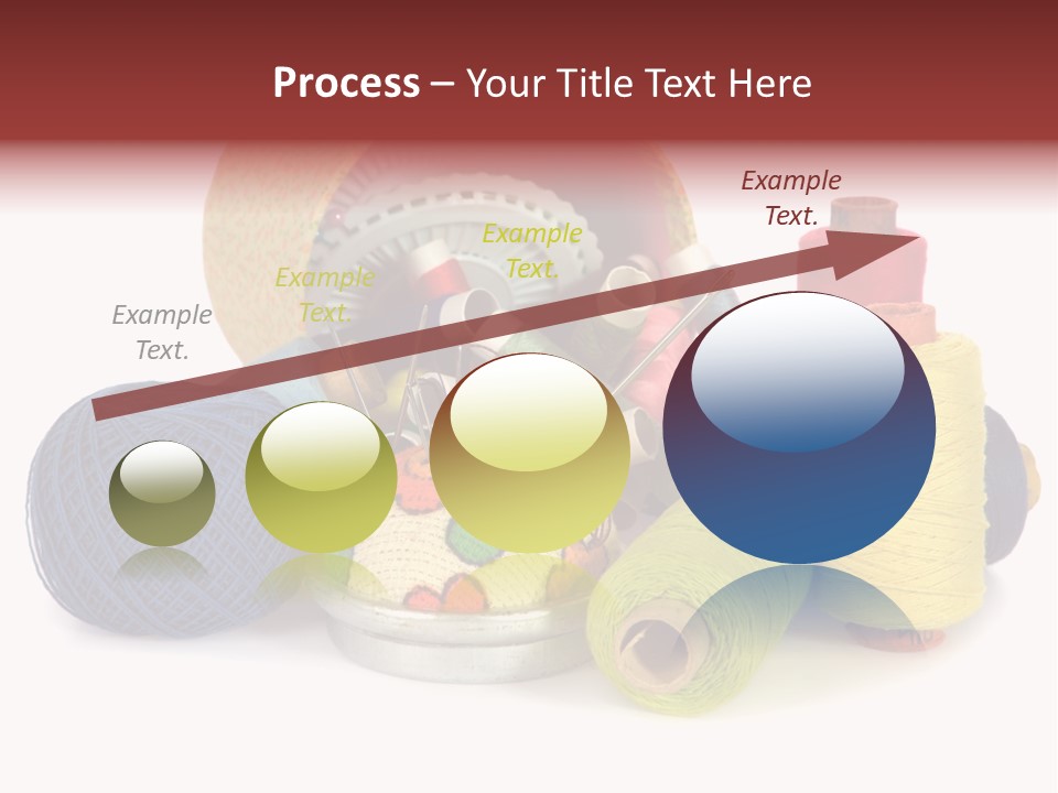 Housewife Tool White PowerPoint Template