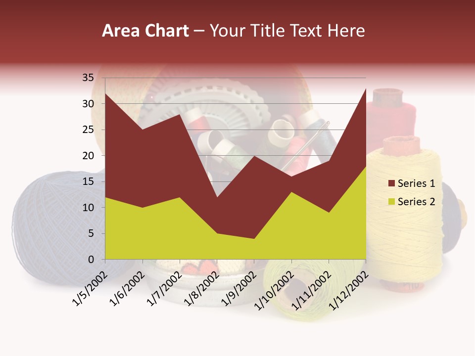 Housewife Tool White PowerPoint Template