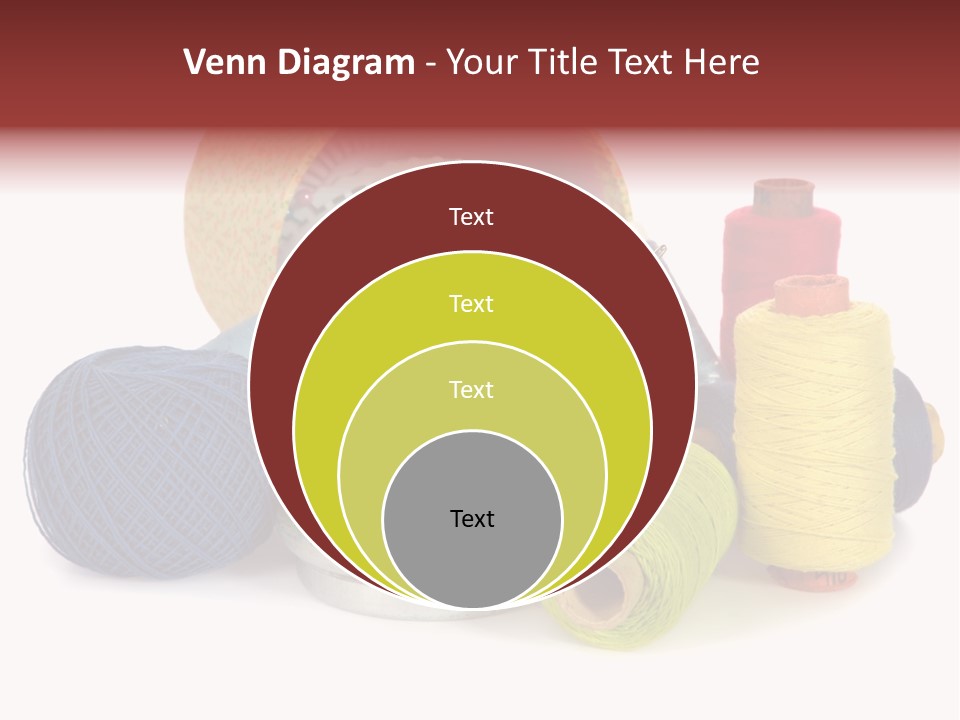 Housewife Tool White PowerPoint Template