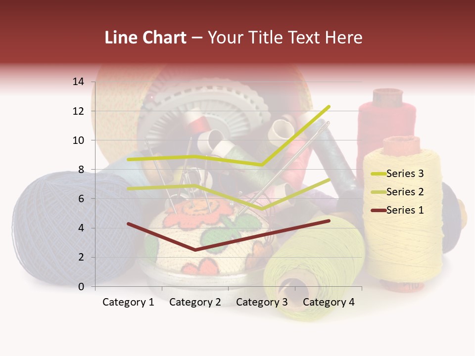 Housewife Tool White PowerPoint Template