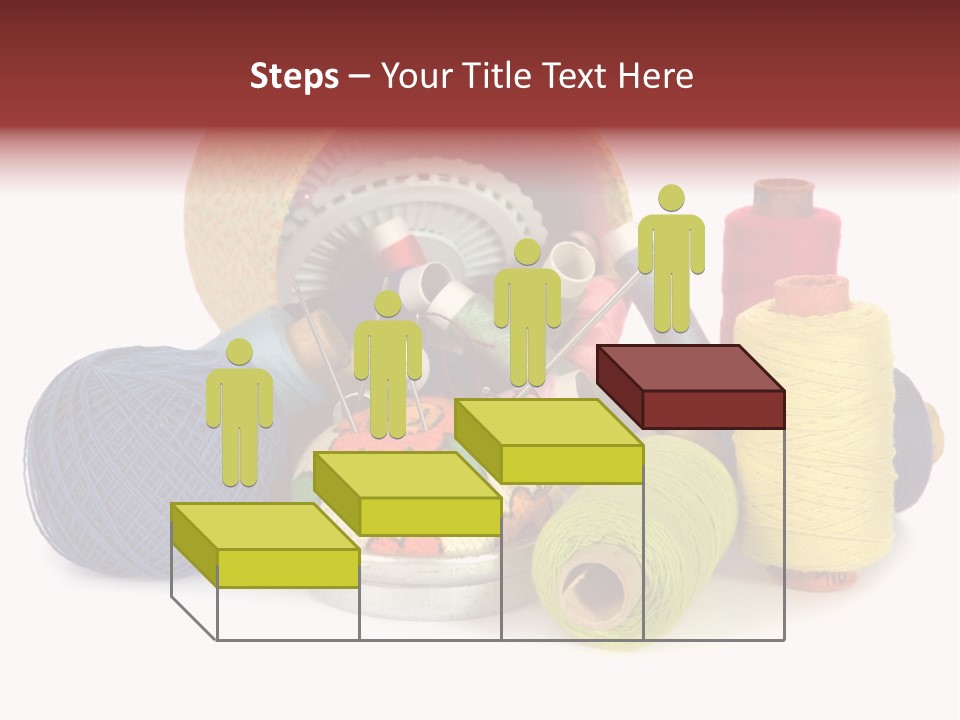 Housewife Tool White PowerPoint Template