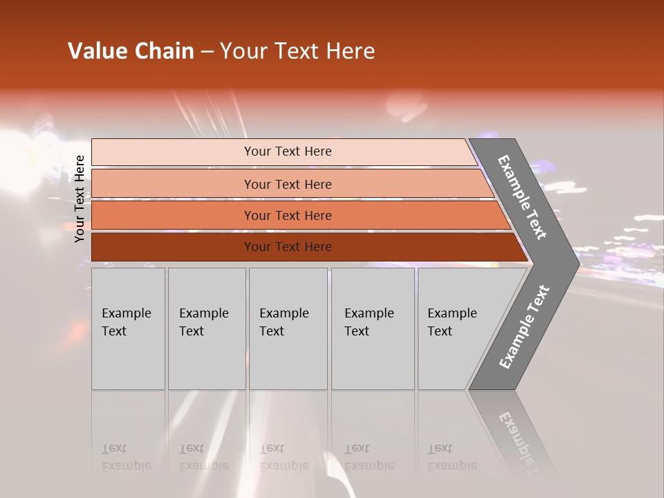 Building Traffic Light PowerPoint Template