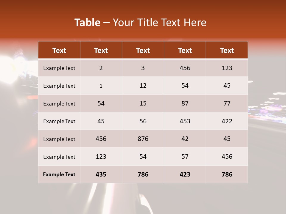 Building Traffic Light PowerPoint Template