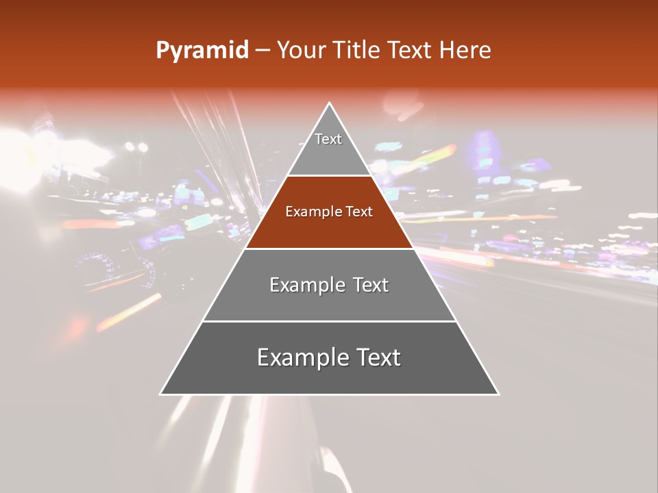 Building Traffic Light PowerPoint Template
