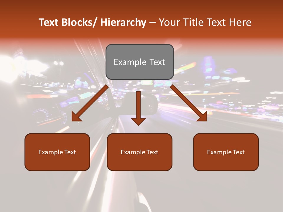 Building Traffic Light PowerPoint Template