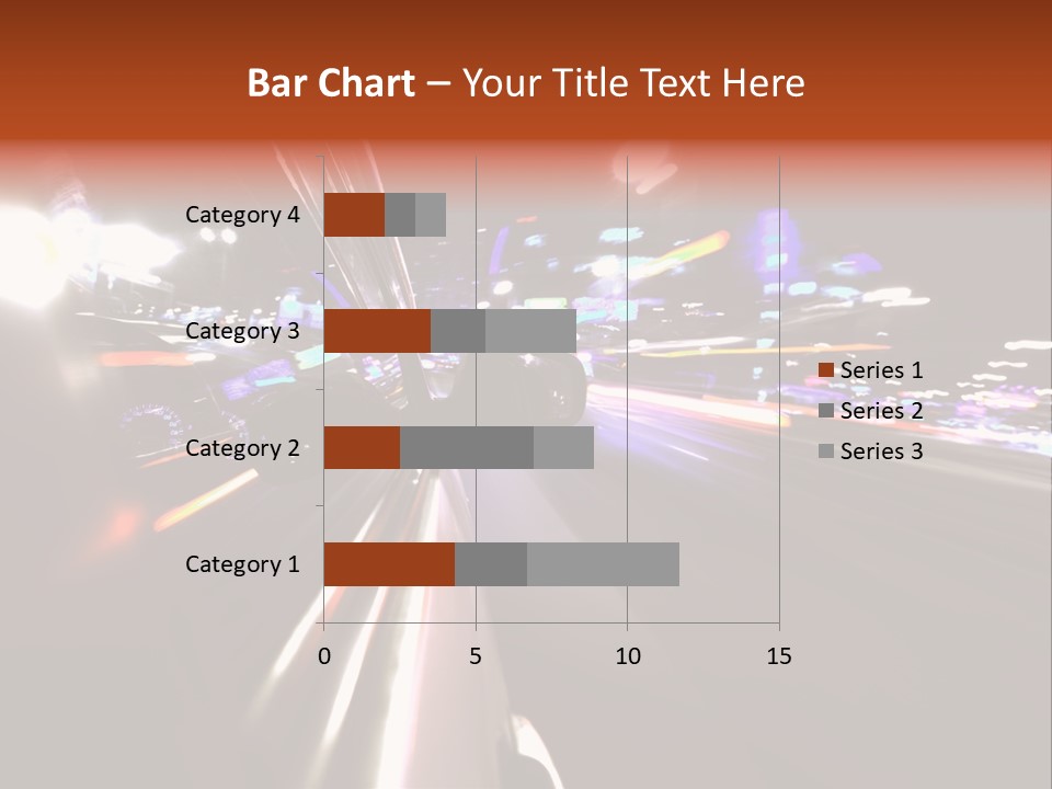 Building Traffic Light PowerPoint Template