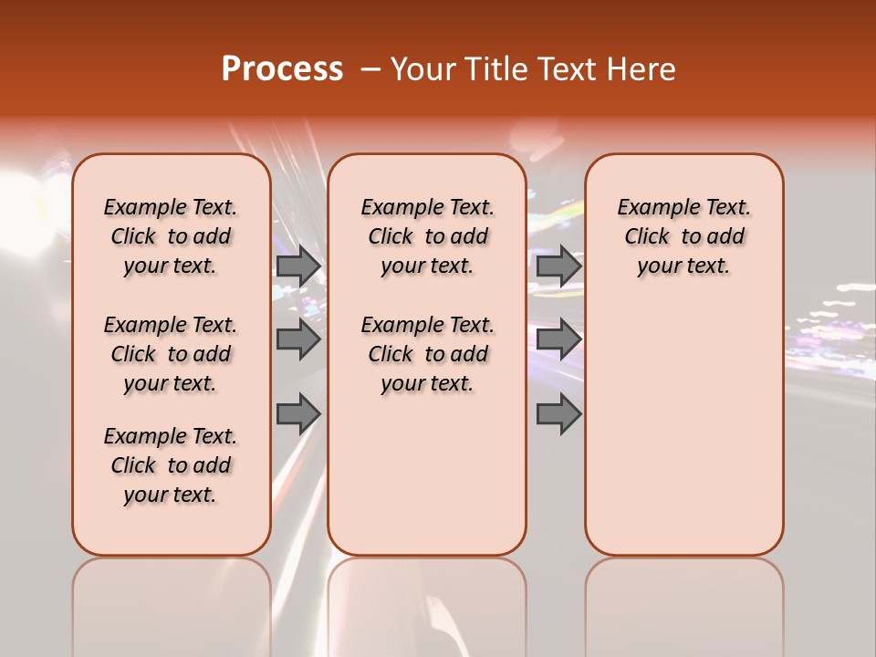 Building Traffic Light PowerPoint Template