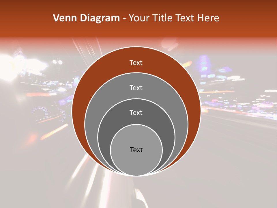 Building Traffic Light PowerPoint Template