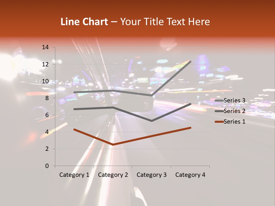 Building Traffic Light PowerPoint Template