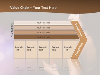 Caucasian Shaking Female PowerPoint Template