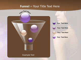 Caucasian Shaking Female PowerPoint Template