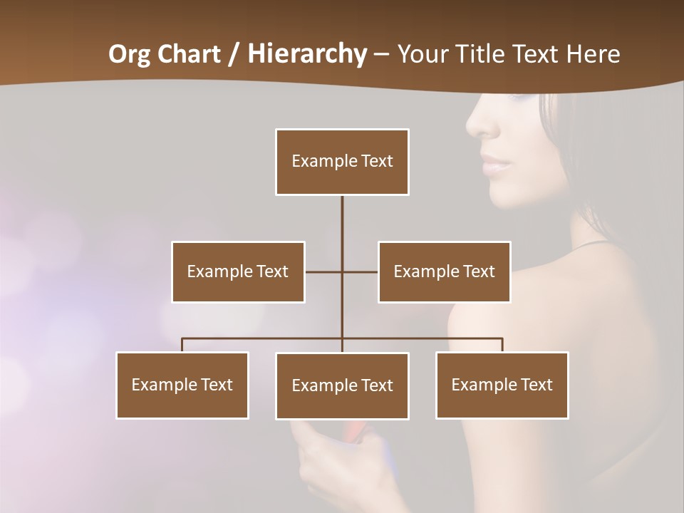 Caucasian Shaking Female PowerPoint Template