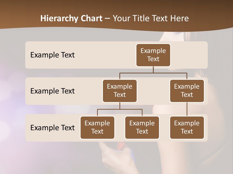 Caucasian Shaking Female PowerPoint Template