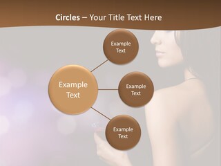 Caucasian Shaking Female PowerPoint Template
