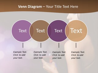 Caucasian Shaking Female PowerPoint Template