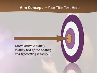 Caucasian Shaking Female PowerPoint Template