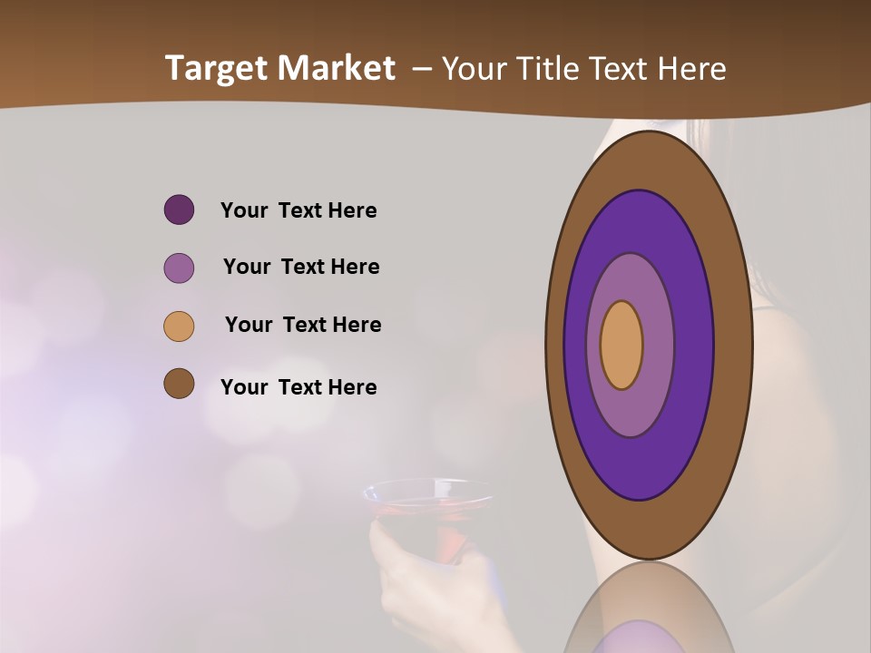 Caucasian Shaking Female PowerPoint Template