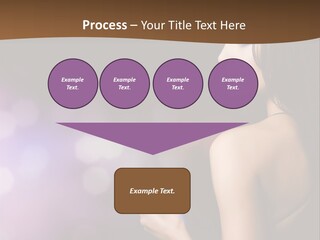 Caucasian Shaking Female PowerPoint Template