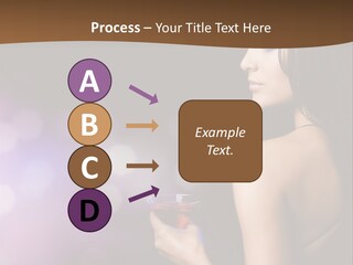 Caucasian Shaking Female PowerPoint Template