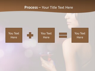 Caucasian Shaking Female PowerPoint Template