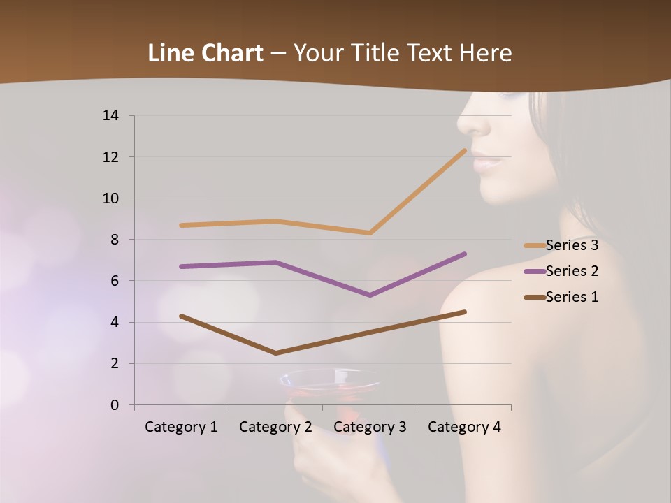 Caucasian Shaking Female PowerPoint Template