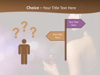 Caucasian Shaking Female PowerPoint Template