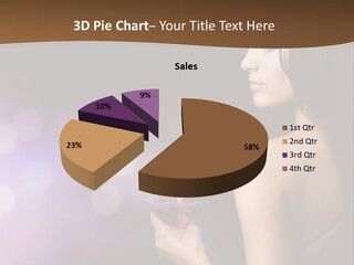 Caucasian Shaking Female PowerPoint Template