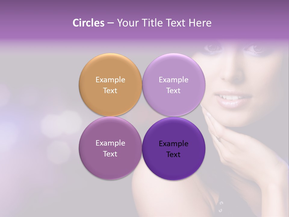 Slim Nightlife Temptation PowerPoint Template