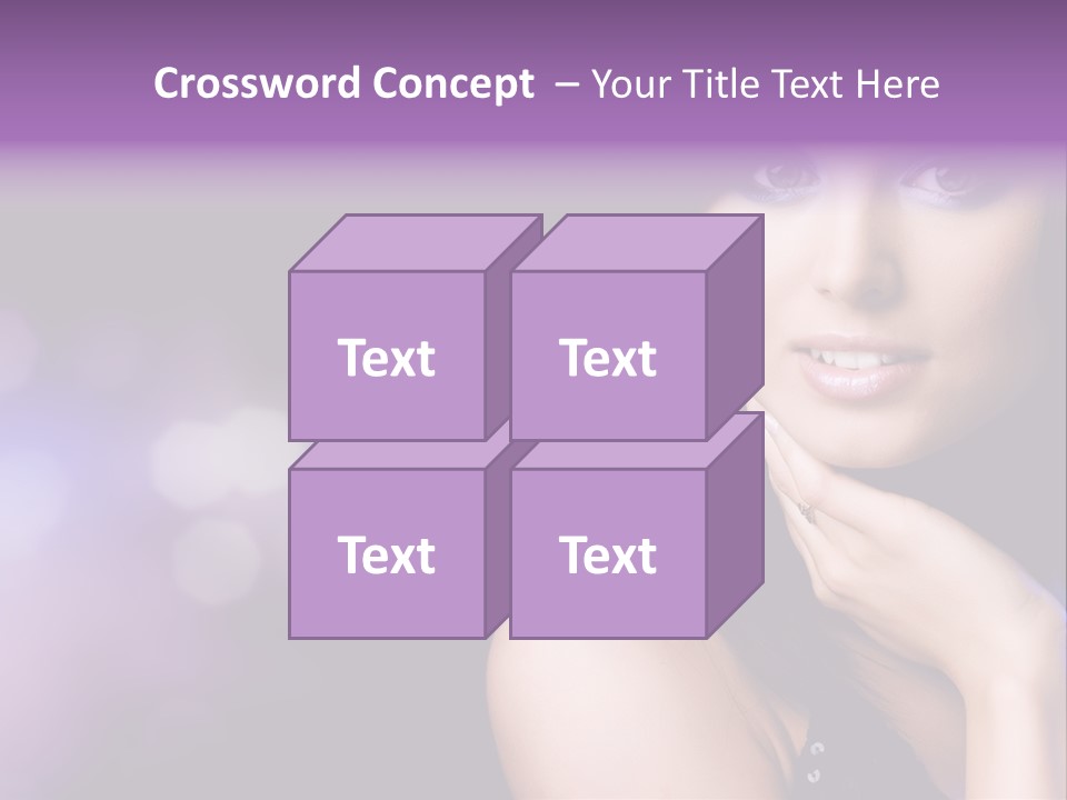 Slim Nightlife Temptation PowerPoint Template