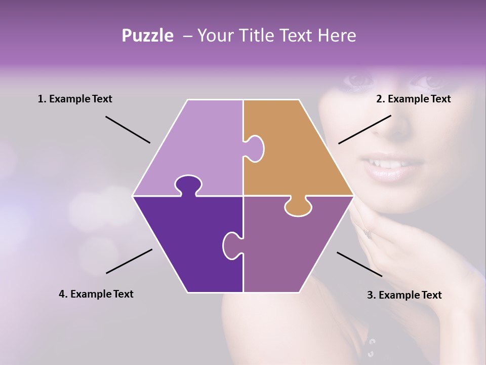 Slim Nightlife Temptation PowerPoint Template